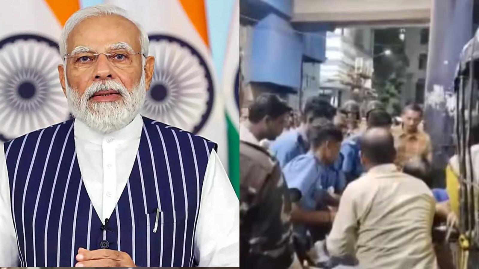 कोलकाता दुर्गा पूजा हादसे पर राष्ट्रपति मुर्मू-पीएम मोदी ने जताया शोक