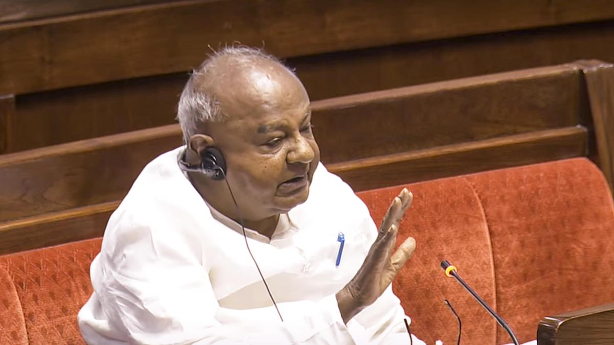 Former prime minister H.D. Deve Gowda could be coming to end of stint in public office on June 25