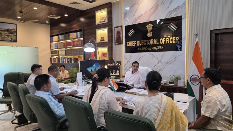 Arunachal Pradesh Chief Electoral Officer reviews preparedness for June 18 Rajya Sabha polls