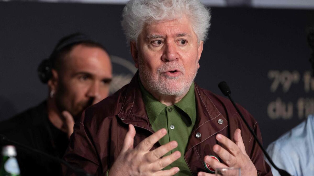 Cannes 2026: Pedro Almodovar criticises Trump, wears 'Free Palestine' pin