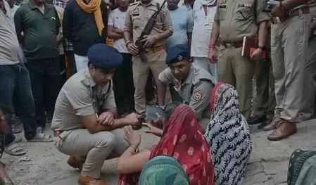 आजमगढ़ में दादा-पोते की कुल्हाड़ी से निर्मम हत्या, ट्यूबवेल पर सोते समय वारदात से मचा हड़कंप