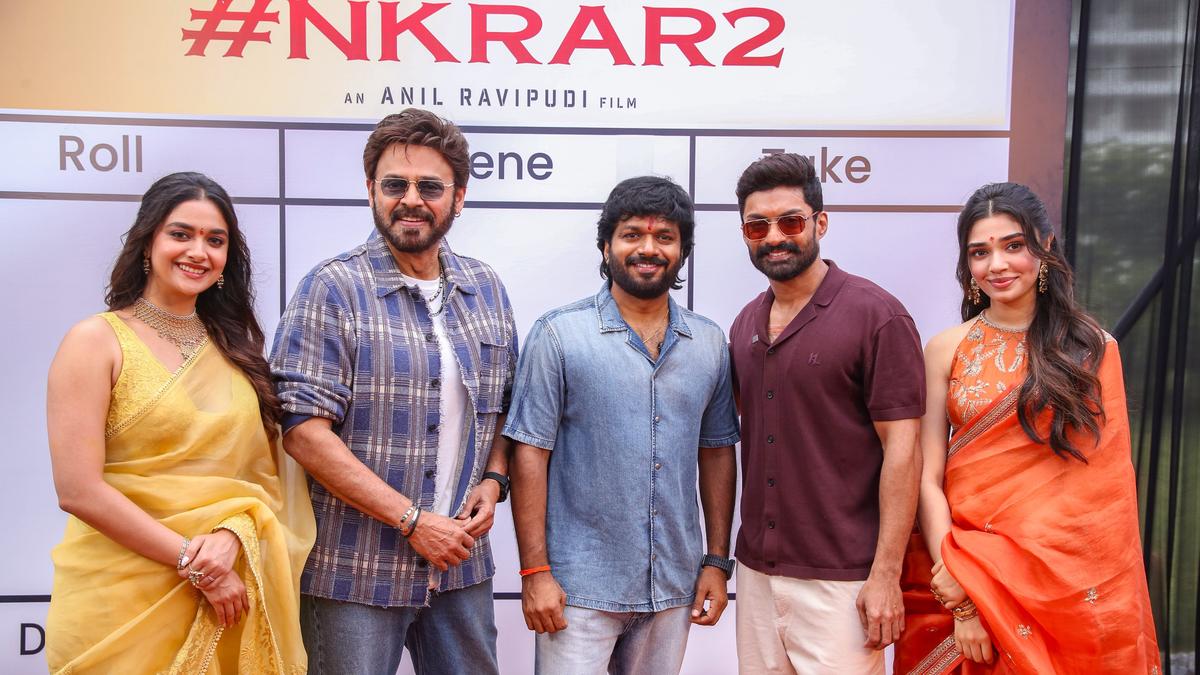 Keerthy Suresh and Krithi Shetty to star in Venkatesh-Anil Ravipudi movie